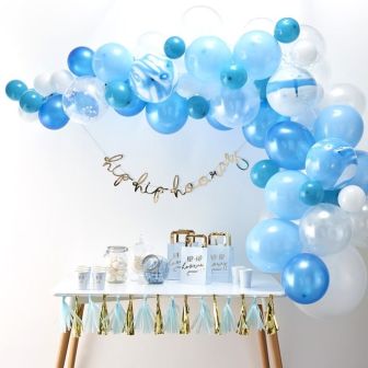 Blue Balloon Arch Decoration Kit - 70 Piece