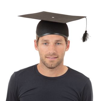 Deluxe Graduation Mortar Hat