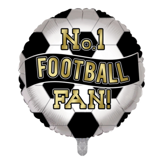 No.1 Football Fan Foil Balloon - 18" 