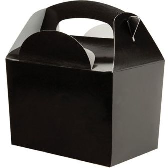 Black Party Food Box - Each