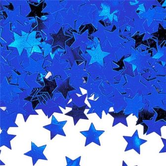 Blue Star Confetti