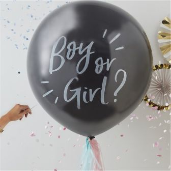 Giant Gender Reveal Balloon Kit - 36" Latex