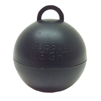 Bubble Balloon Weights Black
