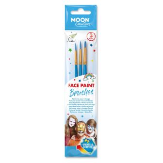 Moon Creations Face Paint Brushes