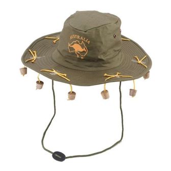 Australian Hat with Corks 