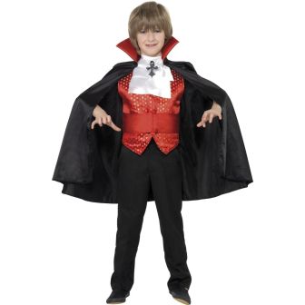 Dracula Boy Costume - Large