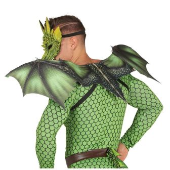 Green Dragon Wings - 94cm