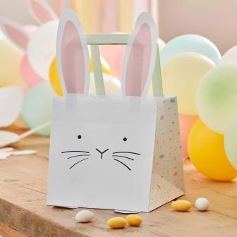Bunny Easter Party Bags - 5pk
