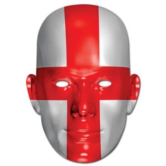 England St George's Flag Party Mask