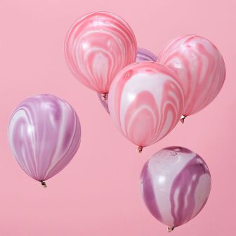 Ginger Ray Marble Balloons