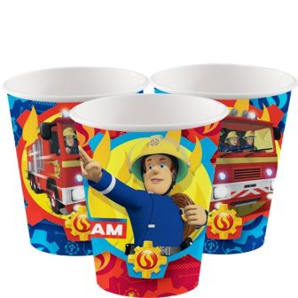 Fireman Sam Party Cups - 8pk