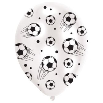 Football Latex Balloons - (6pk)
