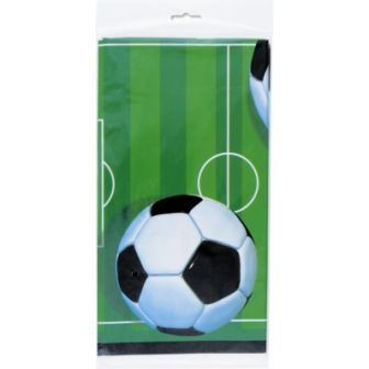 Football Party Plastic Table Cover - Each