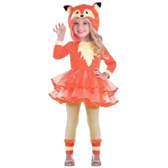 Fox Dress Child Costume - Small