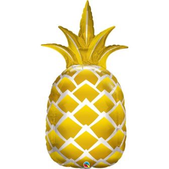 Golden Pineapple Foil Balloon - 44"