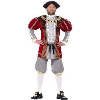 Henry VIII Deluxe Costume - X-Large