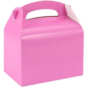 Hot Pink Party Food Box - Each