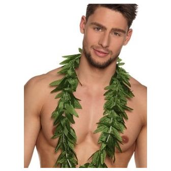 Green Leaves Hawaiian Lei