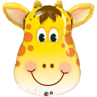 Jolly Giraffe Supershape Foil Balloon - 32"
