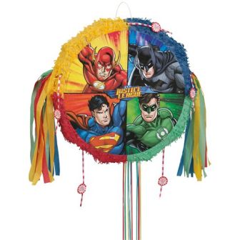Justice League Drum Pull Piñata