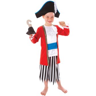 Captain Pirate Costume - Medium
