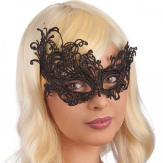 Lace Cut Masquerade Mask
