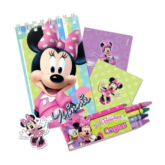 Minnie Mouse Pink Stationery Favour Pack