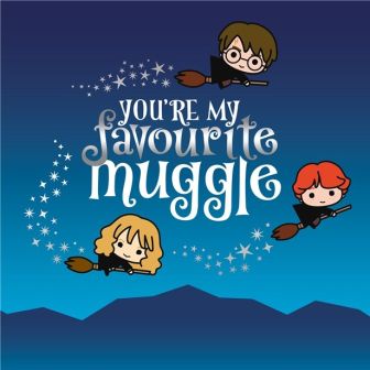 Harry Potter Muggle Birthday Card