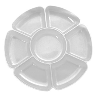 Plastic Sectional Tray Crystal Clear