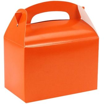 Orange Party Food Box - Each