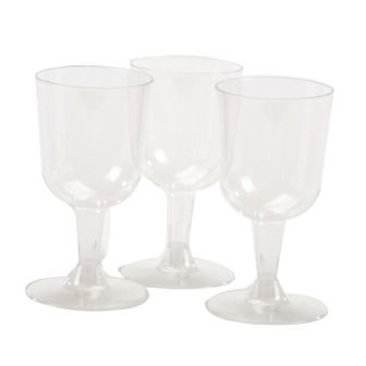 Plastic Wine Glasses Crystal Clear