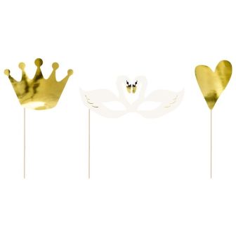 Lovely Swan Party Props - 3pk