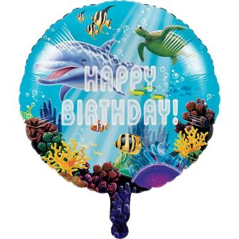 Ocean Party Foil Balloon