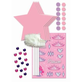 Princess Party Decorate Your Own Wand Kit