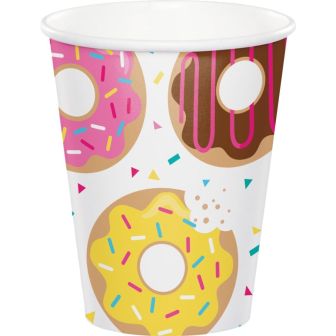Doughnut Time Paper Cups