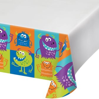 Celebrations Value Fun Monsters Plastic Tablecover Border Print