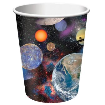 Space Blast Paper Cups