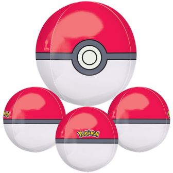 Pokémon Poké Ball Orbz Foil Balloon