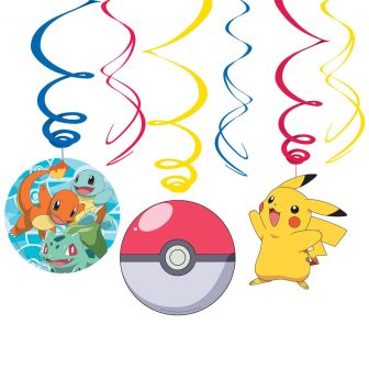 Pokémon Swirl Decorations
