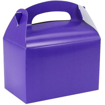 Purple Party Food Box - Each