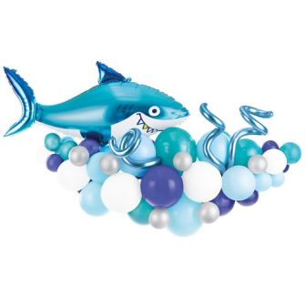 Shark Balloon Garland