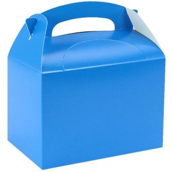 Sky Blue Party Food Box - Each