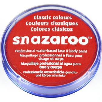 Snazaroo Bright Red Face Paint