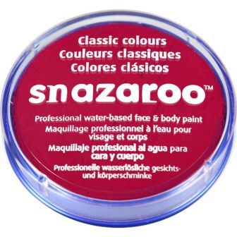 Snazaroo Burgundy Face Paint - 18ml