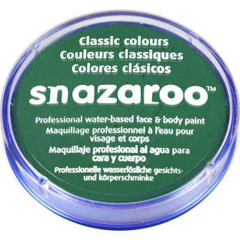 Snazaroo Grass Green Face Paint - 18ml