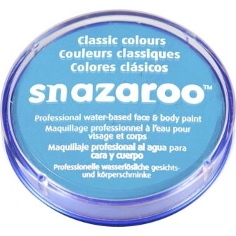 Snazaroo Pale Blue Face Paint - 18ml