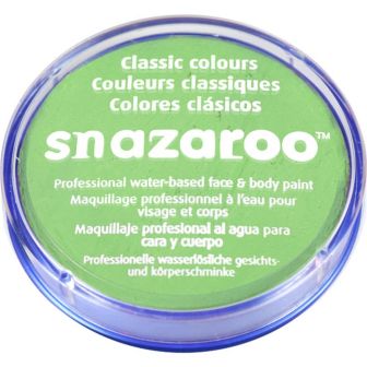 Snazaroo Pale Green Face Paint - 18ml