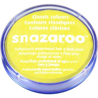 Snazaroo Pale Yellow Face Paint - 18ml