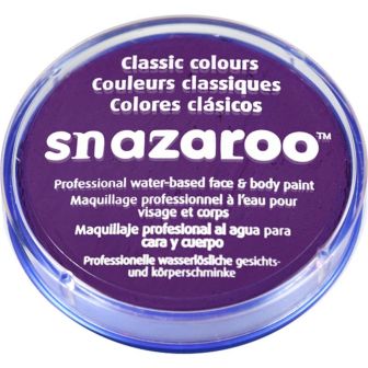 Snazaroo Purple Face Paint - 18ml