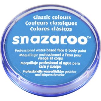 Snazaroo Sky Blue Face Paint - 18ml